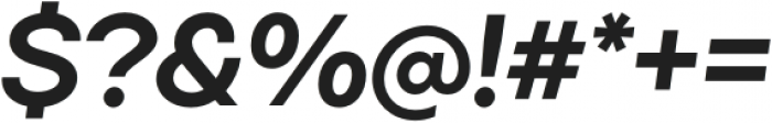 Corinia Geometric Bold Italic otf (700) Font OTHER CHARS