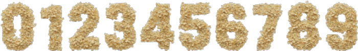 Corn Flakes 3D Regular otf (400) Font OTHER CHARS