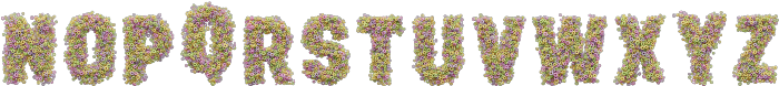 Corn Fruit Loops 3D Regular otf (400) Font UPPERCASE