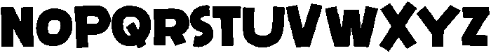 Corn Side Regular otf (400) Font LOWERCASE