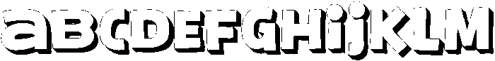 Corn Side Shadow otf (400) FONT