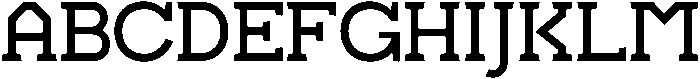 Cornelius Bold otf (700) Font UPPERCASE