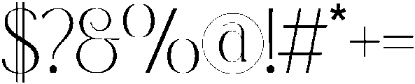 Cornelius otf (400) Font OTHER CHARS