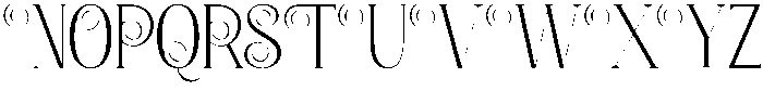 Cornelius otf (400) Font UPPERCASE