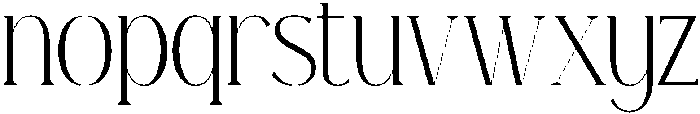 Cornelius otf (400) Font LOWERCASE