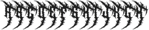 Cornes | Black Metal Regular otf (900) Font LOWERCASE