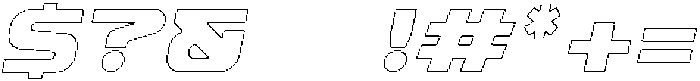 Cornsro Outlic otf (400) Font OTHER CHARS