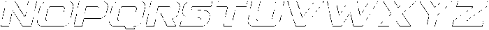 Cornsro Outlic otf (400) Font LOWERCASE