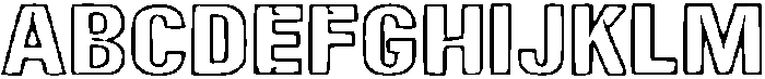 Coroxo ttf (400) Font UPPERCASE