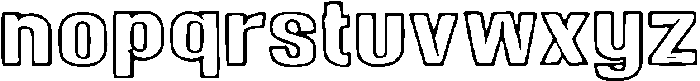 Coroxo ttf (400) Font LOWERCASE