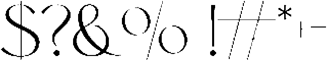 Corsica-Thin otf (100) Font OTHER CHARS