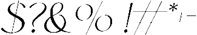 Corsica-ThinItalic otf (100) Font OTHER CHARS