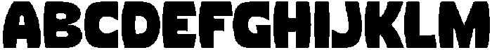 Corva Bold Inside Regular otf (700) Font UPPERCASE