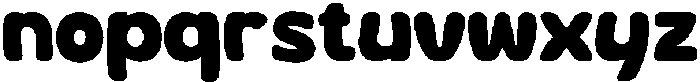 Corva Round Regular otf (400) Font LOWERCASE