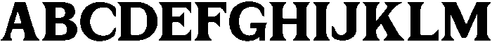 Corviane Regular otf (400) Font UPPERCASE