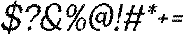 Corwine Disco Italic otf (400) Font OTHER CHARS