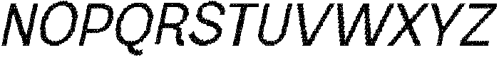 Corwine Disco Italic otf (400) Font UPPERCASE
