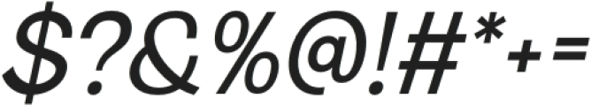 Corwine Italic otf (400) Font OTHER CHARS