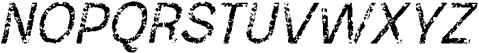 Corwine Stamp Italic otf (400) Font UPPERCASE