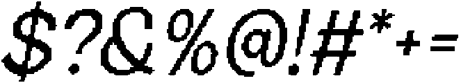 CorwinePixel-Regular otf (400) Font OTHER CHARS