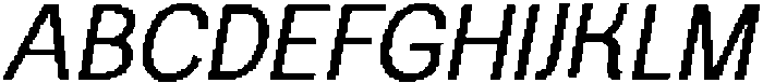 CorwinePixel-Regular otf (400) Font UPPERCASE