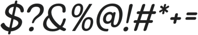 CorwineRounded-Italic otf (400) Font OTHER CHARS