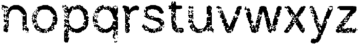 CorwineRoundedStamp-Regular otf (400) Font LOWERCASE