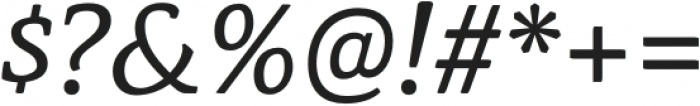 Corzinair SmallCaps Italic otf (400) Font OTHER CHARS