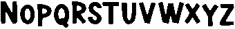 Cosa ttf (400) Font LOWERCASE