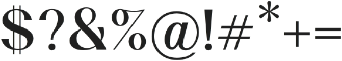 Cosen Bold otf (700) Font OTHER CHARS