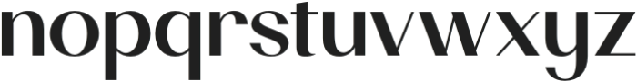 Cosen Bold otf (700) Font LOWERCASE