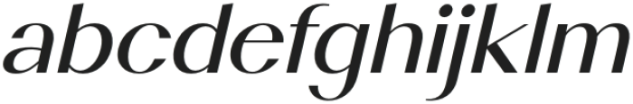 Cosen Medium Italic otf (500) Font LOWERCASE