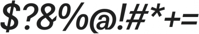 Cosima Core Regular Italic otf (400) Font OTHER CHARS