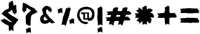 Cosmic Regular otf (400) Font OTHER CHARS
