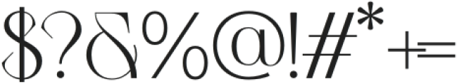 Cosmic Solace Medium otf (500) Font OTHER CHARS