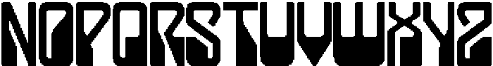 CosmicRay Regular otf (400) Font LOWERCASE