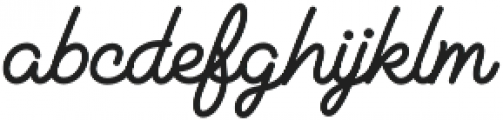 Cosmopolitan Script Bold otf (700) Font LOWERCASE