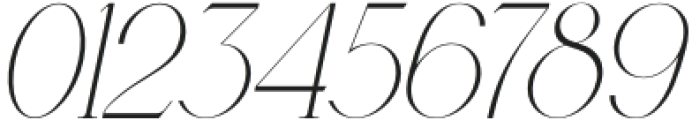 Cospiog Italic otf (400) Font OTHER CHARS