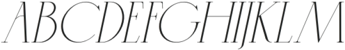 Cospiog Italic otf (400) Font UPPERCASE