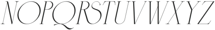 Cospiog Italic otf (400) Font UPPERCASE