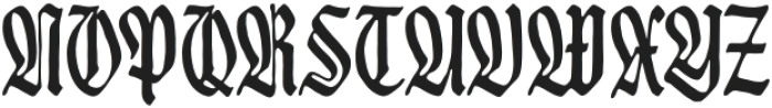 Costa Rica Regular otf (400) Font UPPERCASE