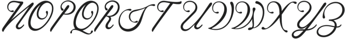 Costaria Script otf (400) Font UPPERCASE