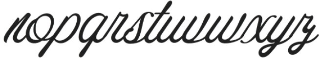 Costaria Script otf (400) Font LOWERCASE