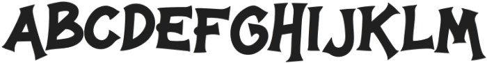 Costume Halloween Regular otf (400) Font LOWERCASE