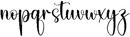 Cottage Regular otf (400) Font LOWERCASE