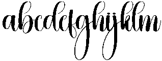 Cottage Regular otf (400) Font LOWERCASE