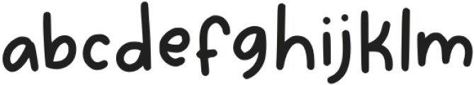 Cottontail otf (400) Font LOWERCASE