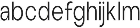Cottorway Condensed Light otf (300) Font LOWERCASE