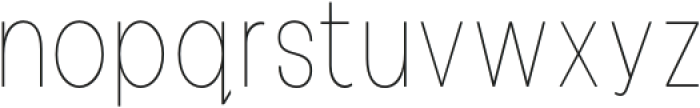 Cottorway Condensed Thin otf (100) Font LOWERCASE