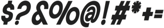 Cottorway Pro crisp Bold Italic otf (700) Font OTHER CHARS